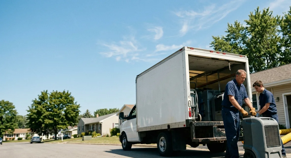 Water Damage Cleanup in Parkersburg, IA near me